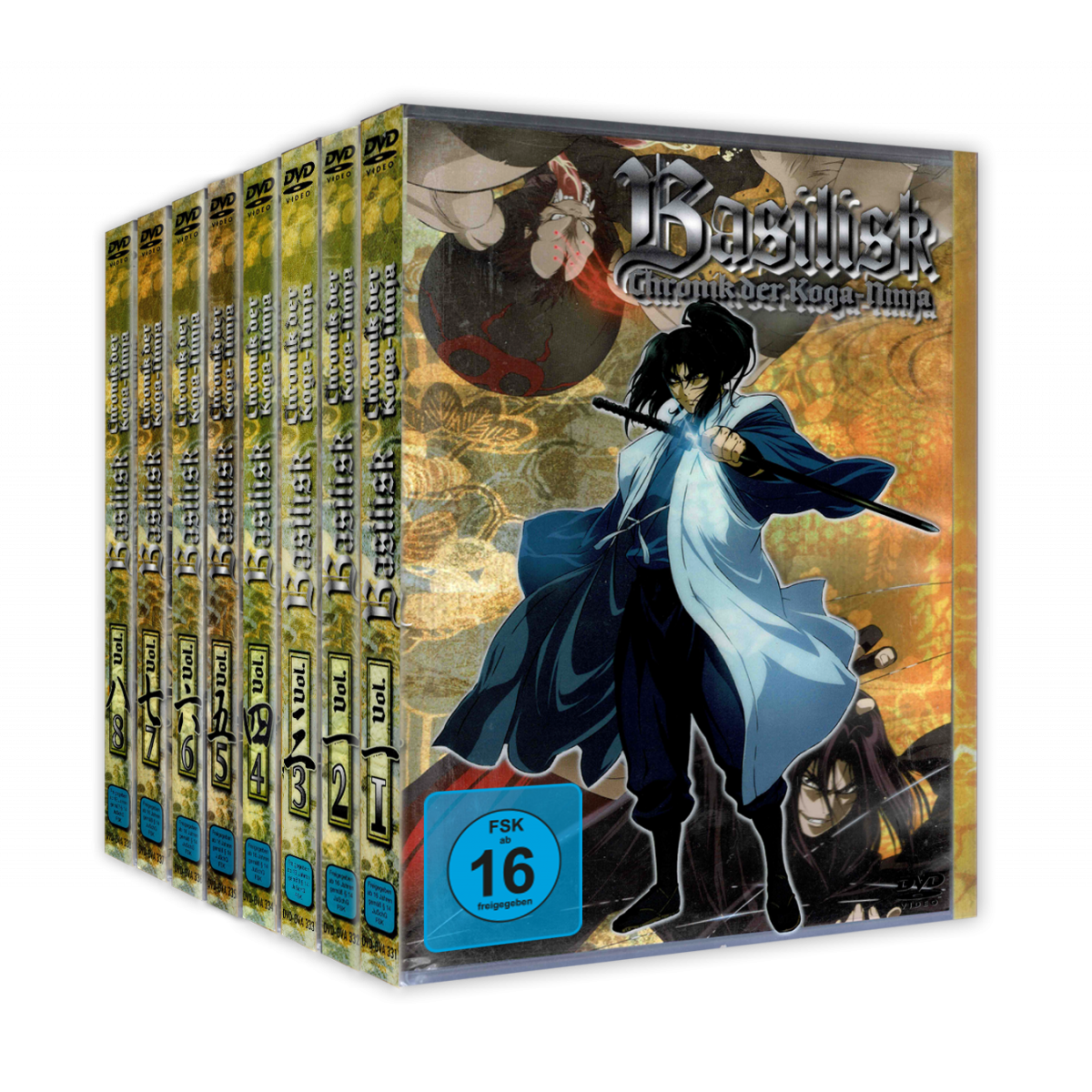 Basilisk KomplettSet, Vol. 01 08 nipponart Anime & Manga Shop