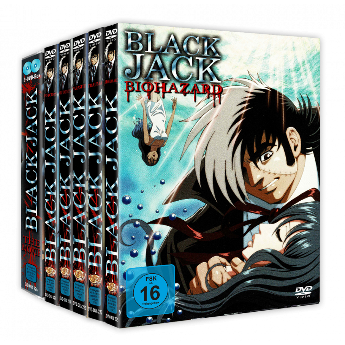Black Jack 6er DVD Set nipponart Anime & Manga Shop
