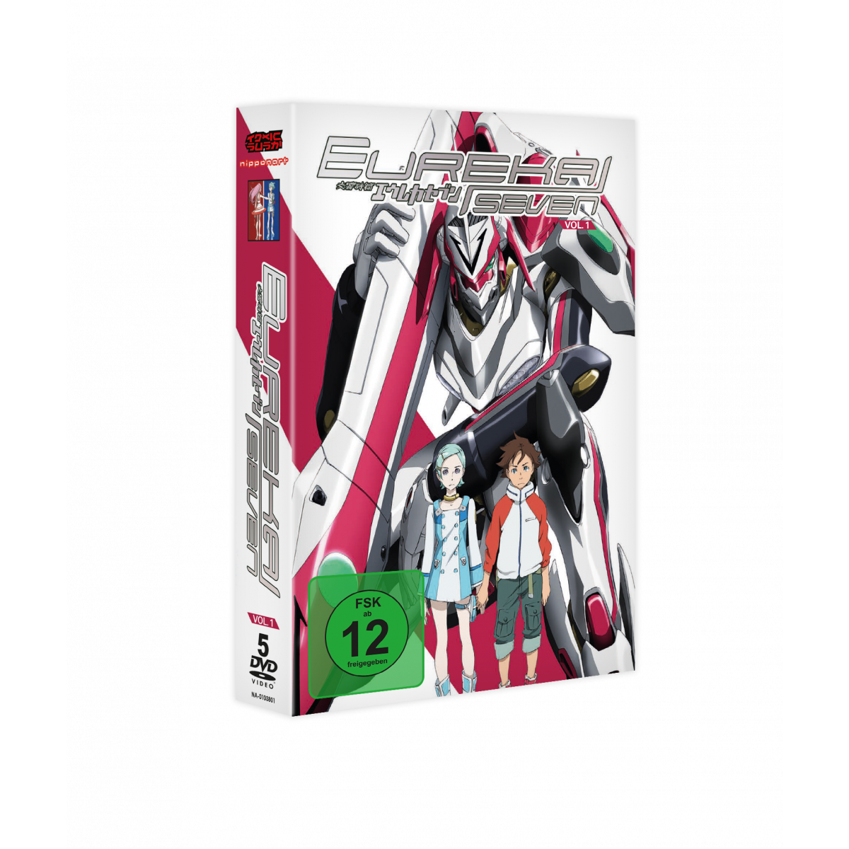 Eureka Seven 完全版 DVD 1/2，2/2 全12枚 Eureka Seven - Komplett-Set DVD-Edition - nipponart Anime
