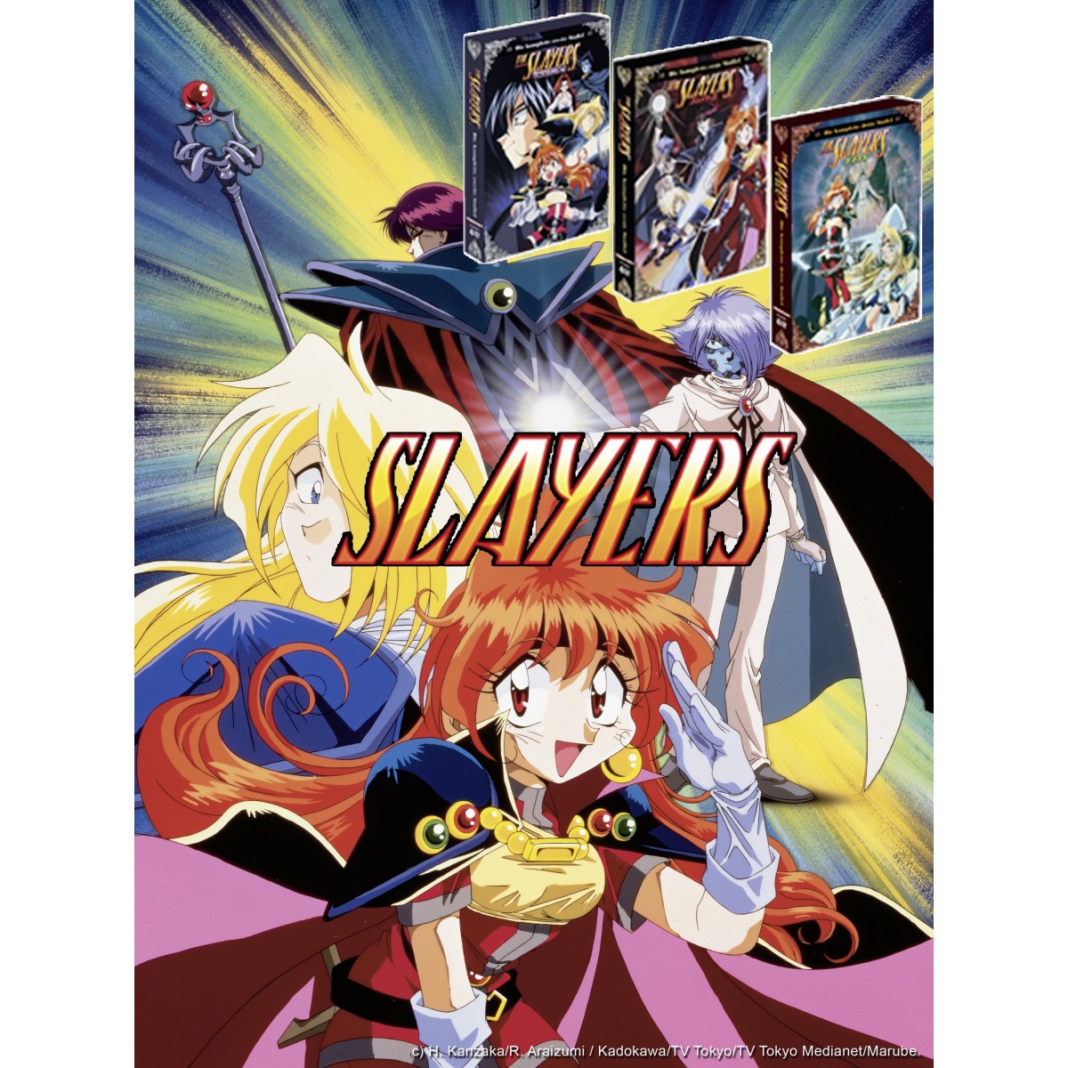 Slayers MegaBundle (alle 3 Staffeln inkl. alle Movies!) nipponart