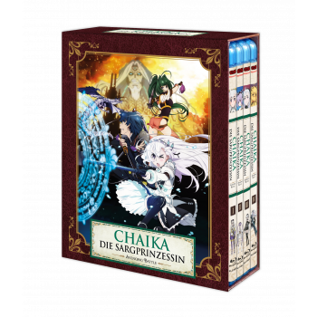 Chaika - Die Sargprinzessin - Avenging Battle (Staffel 2) – Vol. 1-4 Komplett-Set inkl. Sammelschuber - Blu-ray-Edition