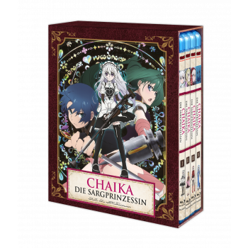 Chaika - Die Sargprinzessin – Vol. 1-4 Komplett-Set inkl. Sammelschuber - Blu-ray-Edition